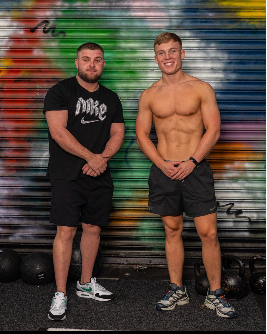 Two clients training together at Complete Performance
