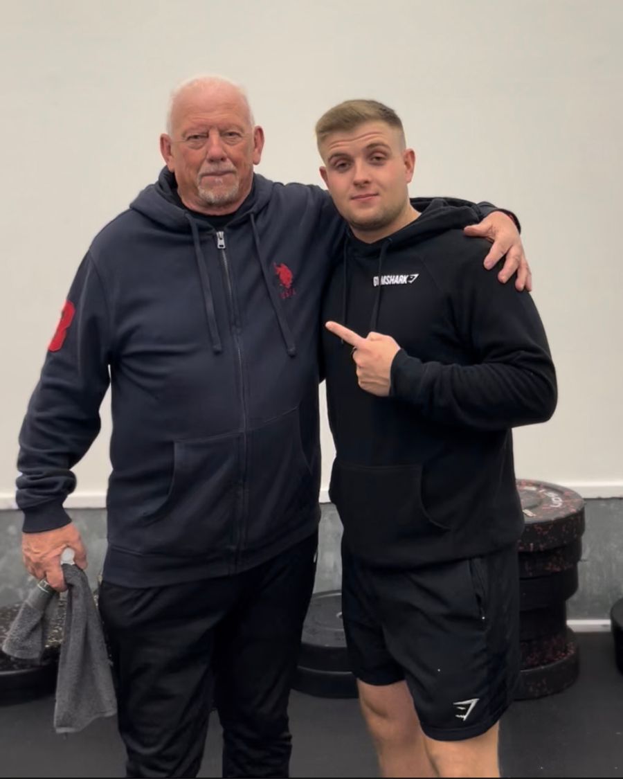 Cal with a client at Complete Performance