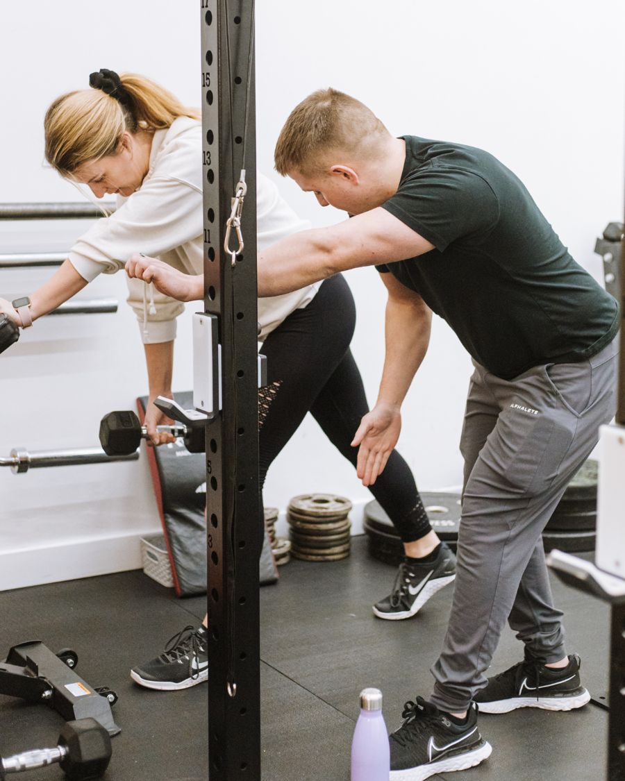 Coached mobility and stretching session